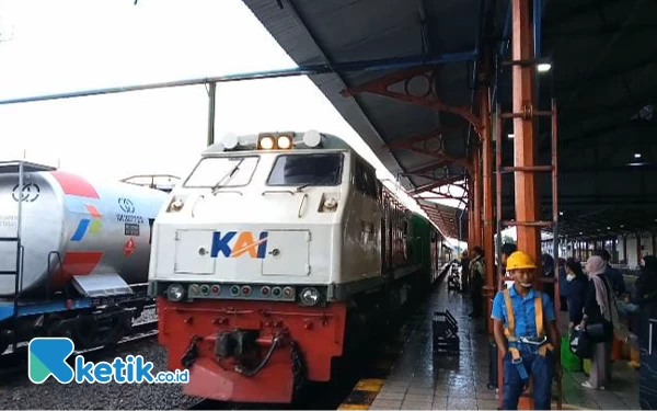 H+3 Lebaran 2024, Stasiun Madiun Mulai Dipadati Calon Penumpang