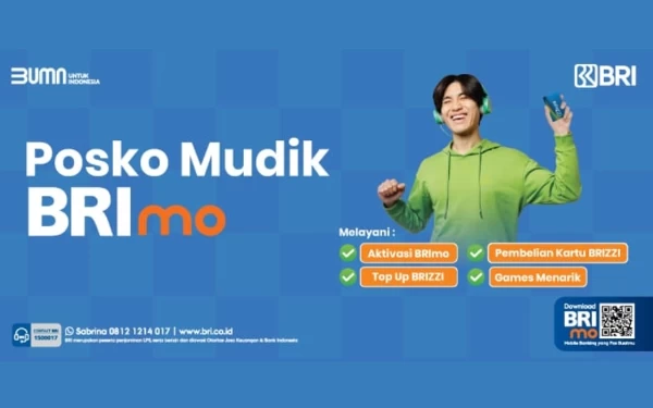 Thumbnail Siap Layani Arus Balik, Posko Mudik BRImo Hadir di Rute-Rute Strategis