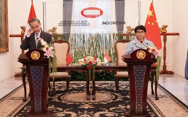 Thumbnail Dikunjungi Menlu China, Indonesia Tegaskan Terus Desak PBB Jadikan Palestina Anggota Penuh