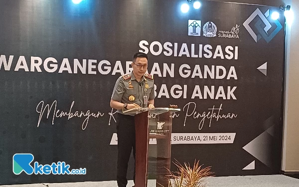 320 Anak dari Perkawinan Campuran di Jatim Ajukan Skim ke Kantor Imigrasi Surabaya