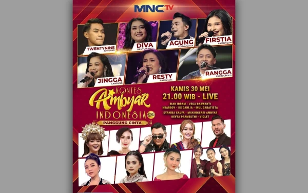 Thumbnail Top 7 Kontestan Siap Buktikan Kualitas di Kontes Ambyar Indonesia 2024 Panggung Cinta