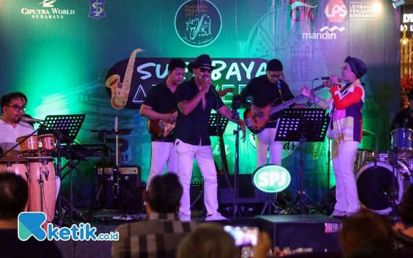 Thumbnail Kado Hari Jadi Kota Pahlawan ke-731, SPJ dan Indah Kurnia Gelar Surabaya Jazz Week