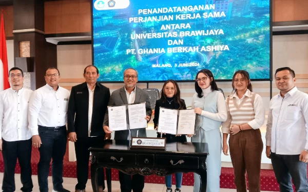Thumbnail Kembangkan Produk Skincare, Happy Asmara kerjasama Bisnis dengan Universitas Brawijaya