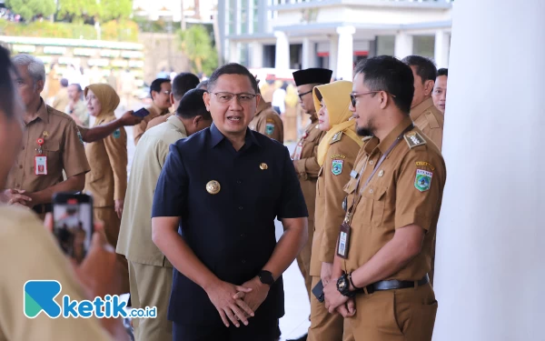 Thumbnail Hasil Survei Indeks ASN BerAKHLAK Pemkot Batu Tertinggi di Jatim