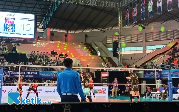 Thumbnail Jakarta Elektrik PLN Menangi Duel Sengit Kontra Jakarta Popsivo Polwan di Proliga 2024