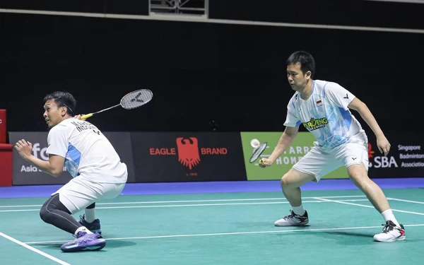 Thumbnail Hendra/Ahsan Runner Up Australian Open 2024, Kalah Lagi di Final ke-9