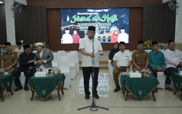 Sambut Kepulangan Jamaah Haji Kloter 14, Pemkab Asahan: Selamat Kumpul Kembali