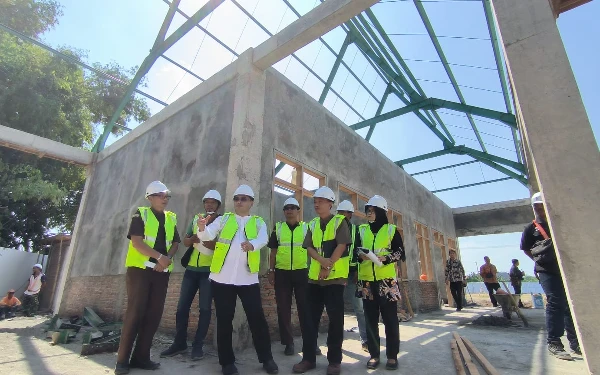 Thumbnail Pj Walikota Madiun Sidak Pembangunan Pondok Lansia II, Ini Hasilnya