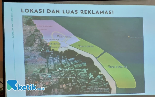 Thumbnail Proyek Raksasa Surabaya Waterfront Land, Makan Biaya Rp72 Triliun, Rampung 20 Tahun Lagi