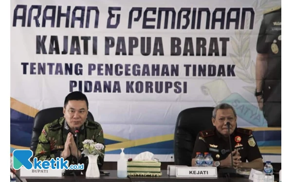 Thumbnail Bupati Freddy Thie Dapat Arahan Terkait Pencegahan Korupsi dari Kajati Papua Barat