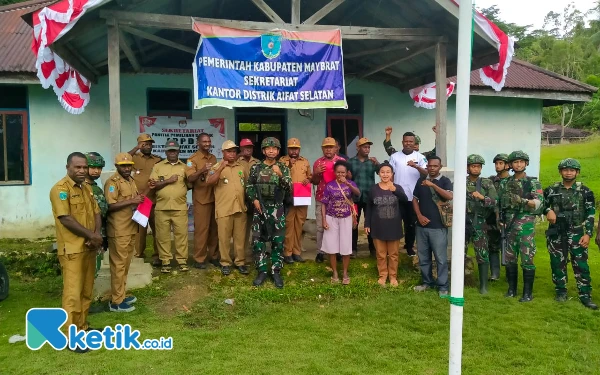 Yonif 501 Bajra Yudha Madiun Tiba di Papua Barat Untuk Misi Menjaga Keamanan