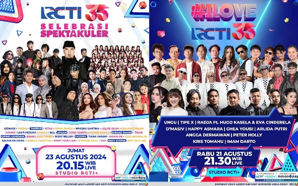 Thumbnail Selebrasi Spektakuler RCTI 35 dan Konser I Love RCTI Hadirkan Bintang Papan Atas