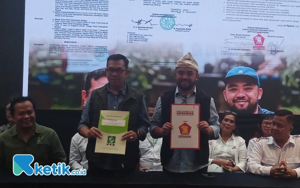 Thumbnail Usai Dapat Rekomendasi, Cak Nur- Heli Segera Daftar Pilkada Kota Batu