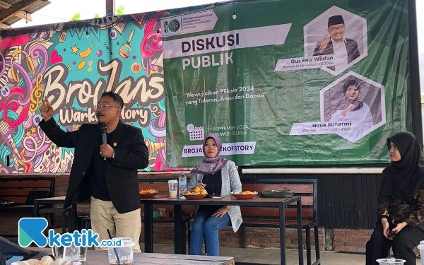 Thumbnail Wujudkan Pilkada Damai, HMI Korkom UIN Malang Gelar Diskusi Publik