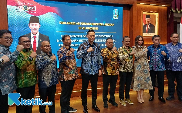 Thumbnail AHY Kumpulkan 46 Kantor Pertanahan se-Indonesia, Ini Tujuannya