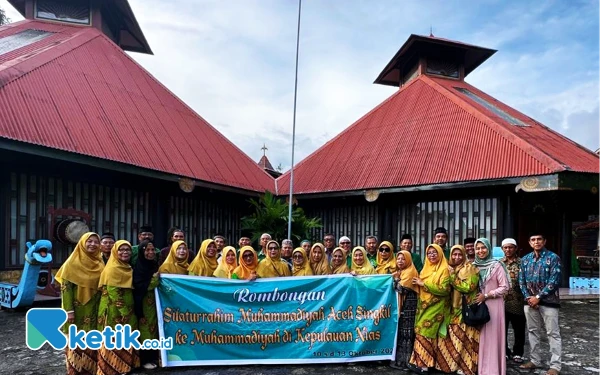 Safari Dakwah Dirangkai Wisata, Pengurus Muhammadiyah Singkil Kunjungi Gunung Sitoli - Nias
