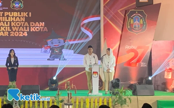 Thumbnail Debat Perdana Pilwali Blitar 2024: Ibin-Elim Komitmen Zero Stunting dan Kota Berbasis Industri