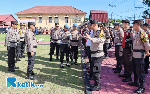 Polres Labuhanbatu Siaga Pelantikan Presiden, 3 Hari Personel Standby di Posko
