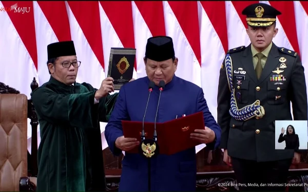 Thumbnail Prabowo-Gibran Resmi Jadi Presiden dan Wapres RI Periode 2024-2029