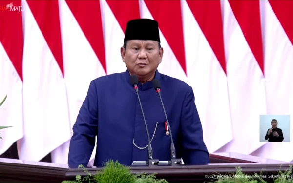 Prabowo Gaungkan Swasembada Pangan dan Energi dalam Pidato Pertamanya sebagai Presiden