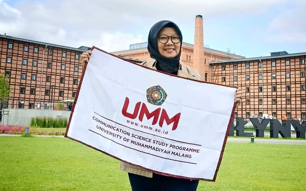 Bangga! Widiya Yutanti, Dosen UMM Jadi Orang Asia Pertama Mengajar Jurnalistik di Kazimierz Wielki University Polandia