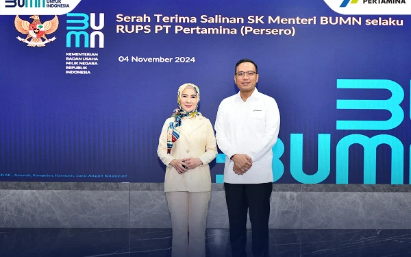 Thumbnail Daftar Direksi Pertamina Terbaru Berdasarkan RUPS Kementerian BUMN