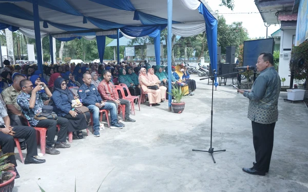 Thumbnail Asisten Administrasi Umum Buka Sosialisasi Kader Posyandu Kecamatan Kisaran Barat, Singgung Soal Stunting