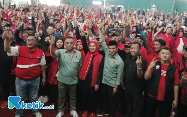 Thumbnail Cabup Bandung Kang DS Merinding Lihat Militansi Kader PDI Perjuangan: Kita Akan Menang 72 Persen