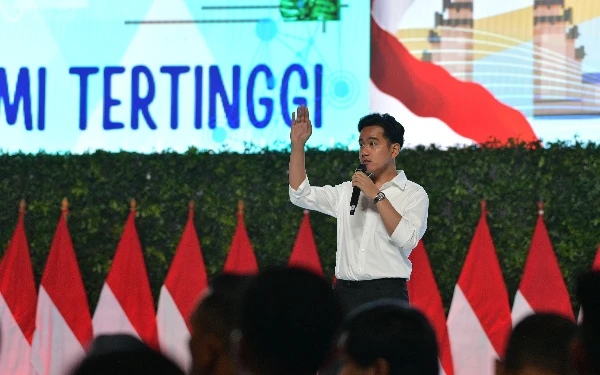 Thumbnail Viral, Pidato Wapres Gibran Berdurasi 9.41 Menit Masuk Trending Youtube