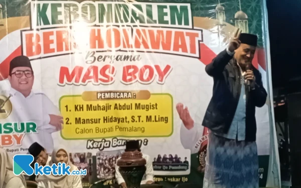 Kebondalem Bersholawat bersama Masboy, Mansur: Satu Sholawat Dibalas 10 Kali Lipat