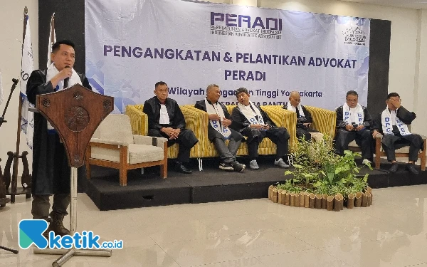 Utamakan Kualitas, DPN Peradi RBA Lantik 18 Advokat di Yogyakarta