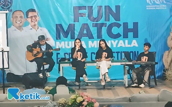 Thumbnail Ini Harapan Grup Musik Gen Z Sleman terhadap Paslon Harda Kiswaya-Danang Maharsa