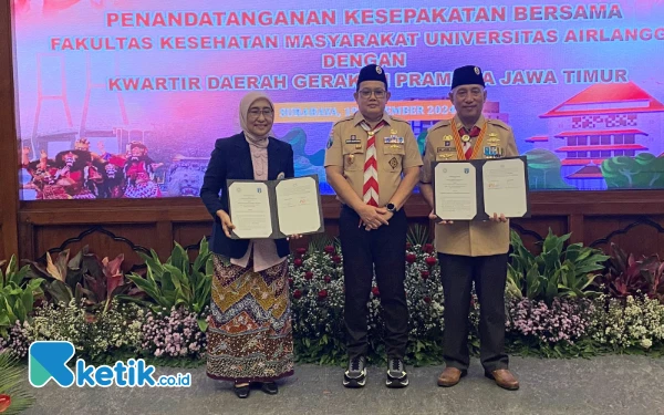 Thumbnail Kwarda Jatim Bersinergi FKM Unair Menyongsong Indonesia Emas 2045