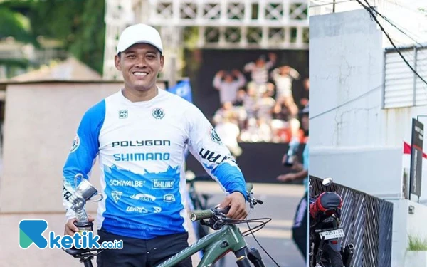 Thumbnail Atlet Sepeda Nasional Hildan Afos Katana Dukung Paslon NH di Pilkada Kota Batu