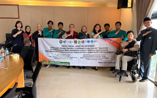 Thumbnail Empat Mahasiswa Unisma Jalani Program Joint-Double Degree di St John University Taiwan, Membanggakan!