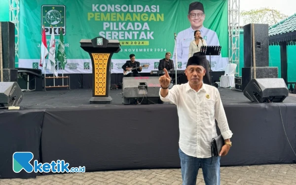 Menangkan Cagub Luluk-Lukman, Kader PKB Trenggalek M Hadi Gelar 'Ledang'