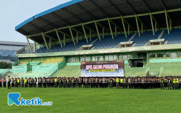 Thumbnail Pengamanan Pilkada 2024 di Kota Malang, Personel Gabungan Jaga 1.188 TPS