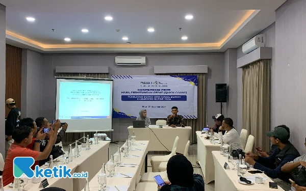 Thumbnail Rijanto-Beky Unggul Telak di Pilkada Kabupaten Blitar 2024 Versi Quick Count LSI Denny JA