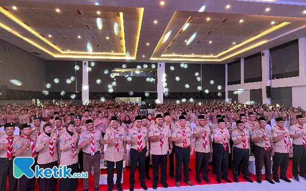 Thumbnail 500 Pramuka Penegak Se-Malang Raya Ikuti Pengembangan Wawasan Kebangsaan, Gugah Semangat Kemanusiaan