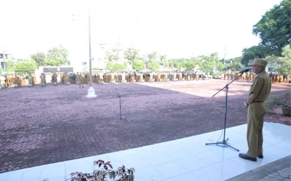 Thumbnail Pimpin Apel Gabungan Bulan Desember 2024, Bupati Asahan Tegaskan 3T