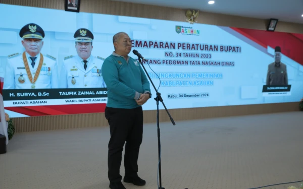 Thumbnail Berita - Pemkab Asahan Paparkan Peraturan Bupati No 34 Tahun 2023 Tentang Pedoman Tata Naskah Dinas