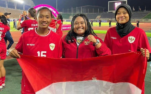 Dua Mahasiswi Unesa Antarkan Timnas Indonesia Juara Piala AFF Wanita 2024