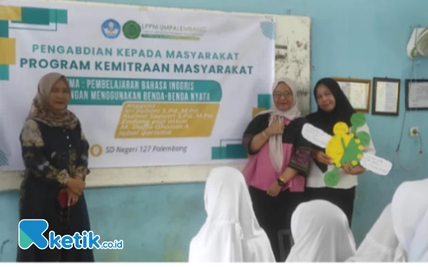Thumbnail Tingkatkan Motivasi Belajar Bahasa Inggris Bagi Siswa SD, Guru di Palembang Terapkan Sistem Belajar Menggunakan Benda Nyata