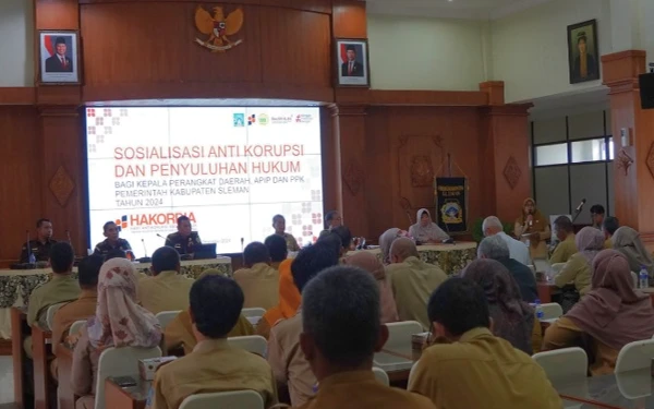 Thumbnail Hakordia 2024, Kajari Sleman Wanti-Wanti Sepuluh Area Rawan Korupsi di Lingkungan Pemerintah