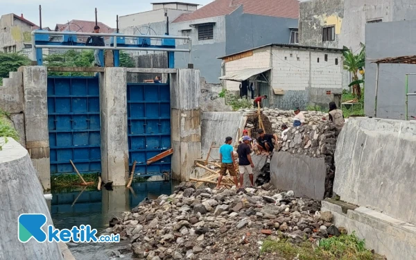 Bozem Simo Hilir Jebol Akibat Hujan, Pemkot Surabaya Siapkan Revitalisasi