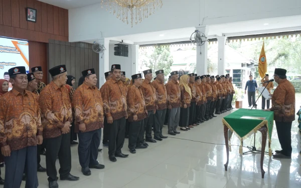 Pelantikan Pengurus PWRI Kecamatan Se-Kabupaten Asahan Periode 2024-2029