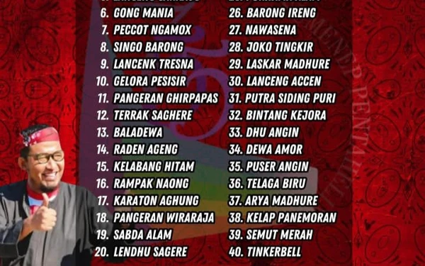 40 Peserta Meriahkan Festival Musik Tong-Tong seMadura