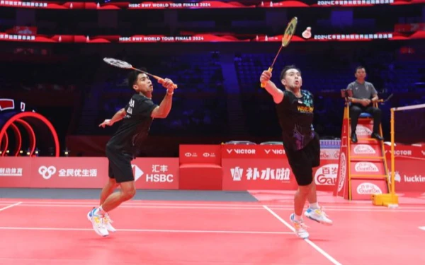 Thumbnail BWF World Tour Finals 2024: Meski Kalah, Sabar Karyaman/Reza Pahlevi Tak Gentar Lawan Pasangan Senior Denmark