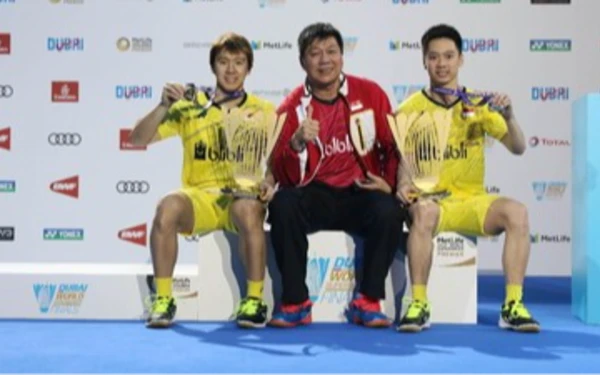 Thumbnail Daftar Juara BWF World Tour Finals, 'The Daddies' Hendra/Ahsan dan Marcus/Kevin Masih Wakil Indonesia Tersukses