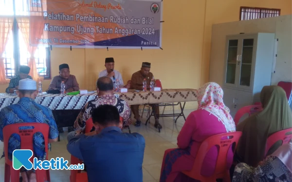 Pemdes Ujung Aceh Singkil Gelar Pelatihan Bagi 10 Bilal dan Rubiah Mayit